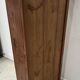 Vitrine murale en bois naturel XIX siècle