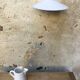 Paire de suspensions en opaline
