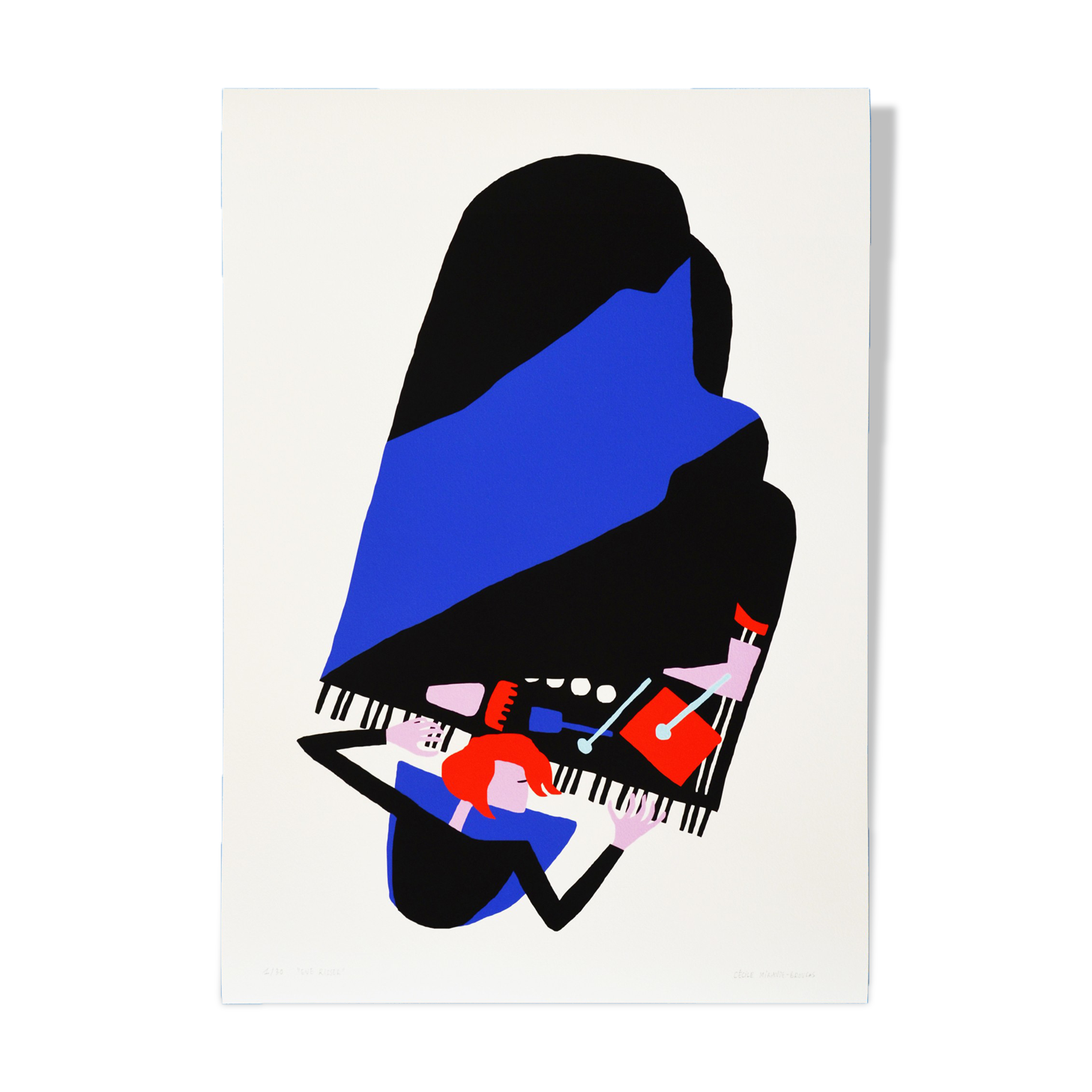 Eve Risser, Art Drawing