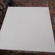 Grey wooden stool