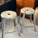 Pair of industrial stool