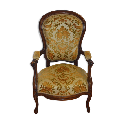 Bergère style Louis Philippe en acajou