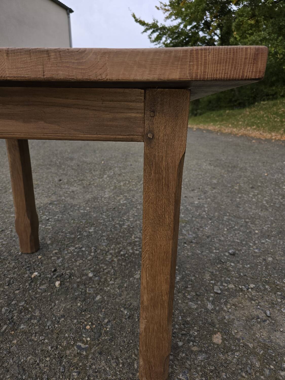 Antique square table