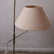 Mid century 360 deg. swing and height adjustable brass floor lamp, 1950s