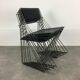 6 X-Line chairs by Niels Jorgen for Magis Italy Memphis style 1980