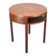 Art Deco mahogany veneer table, Czechoslovakia, 1930s, restored