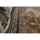 Vintage Turkish Oushak Handmade Wool Cotton Brown Area Rug 193x330