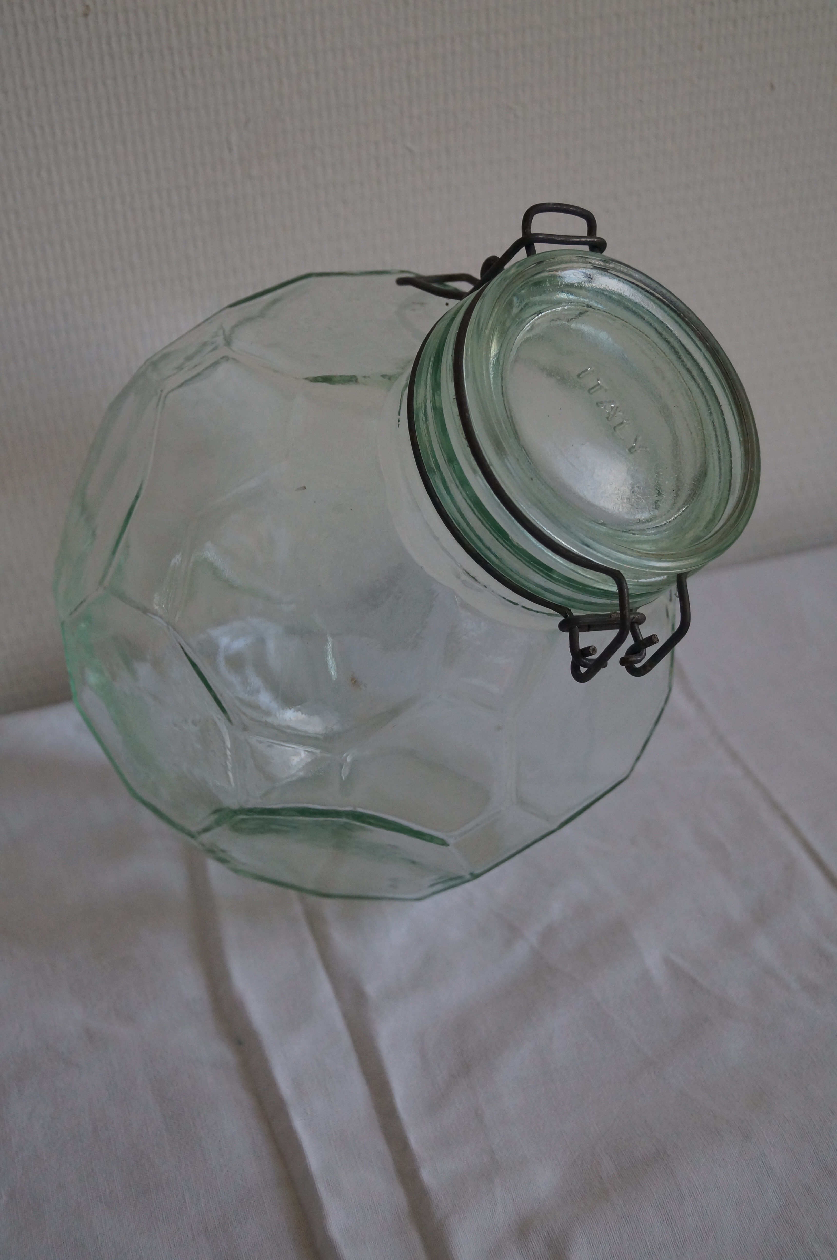 Old jar of conservation