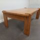 80s pine coffee table