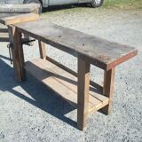 Oak and coniferous workbench