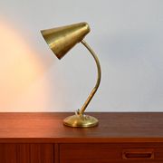 Scandinavian adjustable table lamp, 1950s