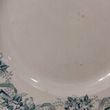 Set of 3 flat plates terre de fer St-Amand