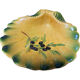 Vintage Vallauris Ceramic Shell Plate – Olive Decor – Year