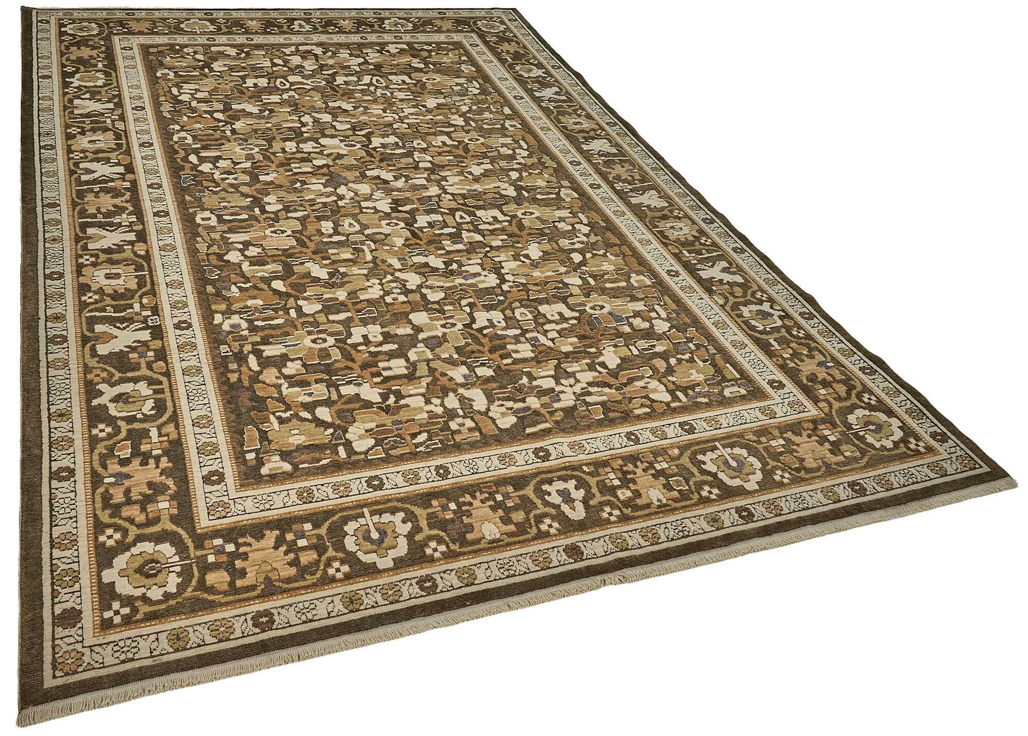 Turkish Handcrafted Loom Oushak Rug 204 cm x 304 cm