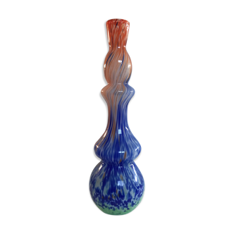 Multicolored vase Murano 46cm