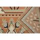 Vintage Turkish Hand-Knotted Wool Cotton Orange Runner Rug 77x276