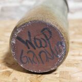 Large enamelled ceramic bottle by Michel Woop in Grimaud