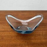 Danish glass bowl from the mid-century by Per Lütken for Holmegaard, 1960s.