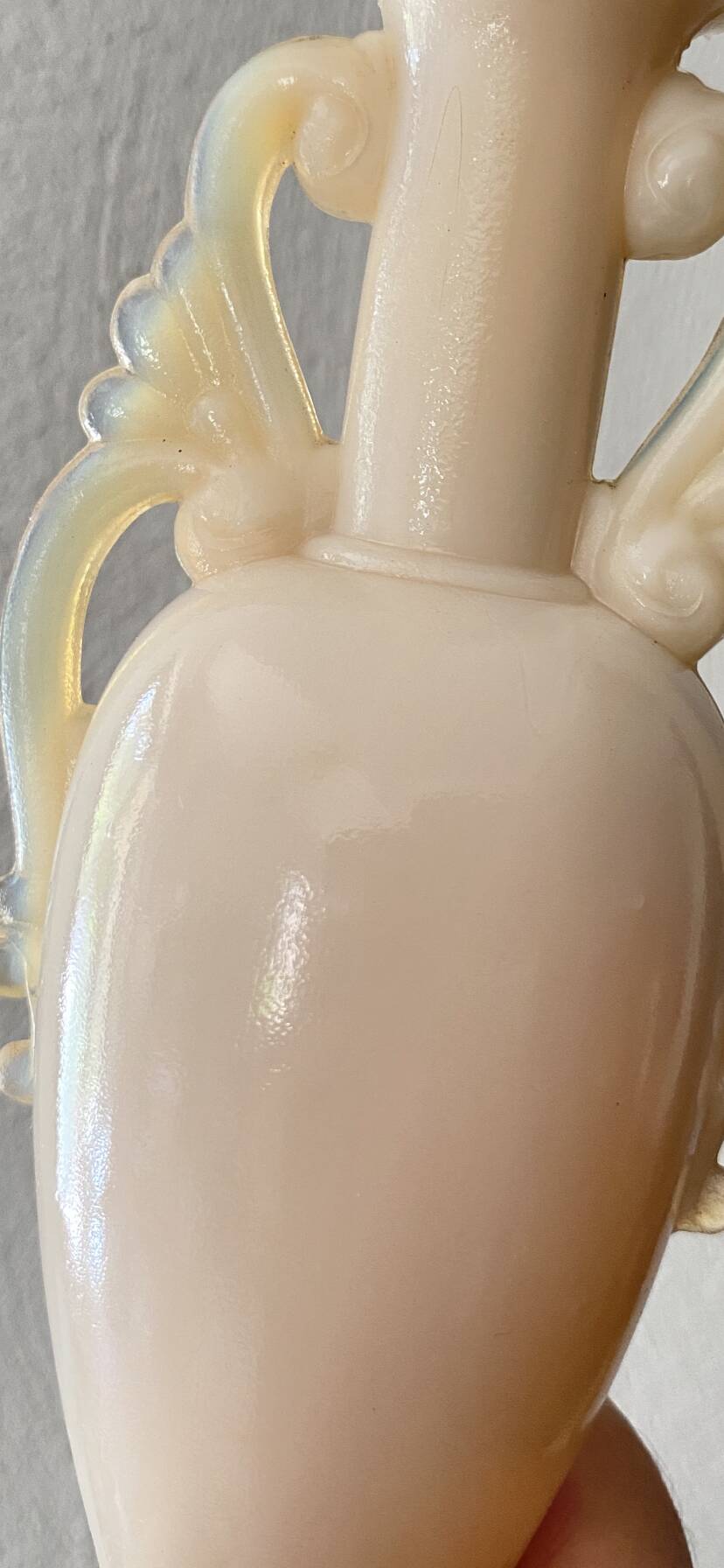 Lampe verre, câble tissu 2 M, abat-jour coton