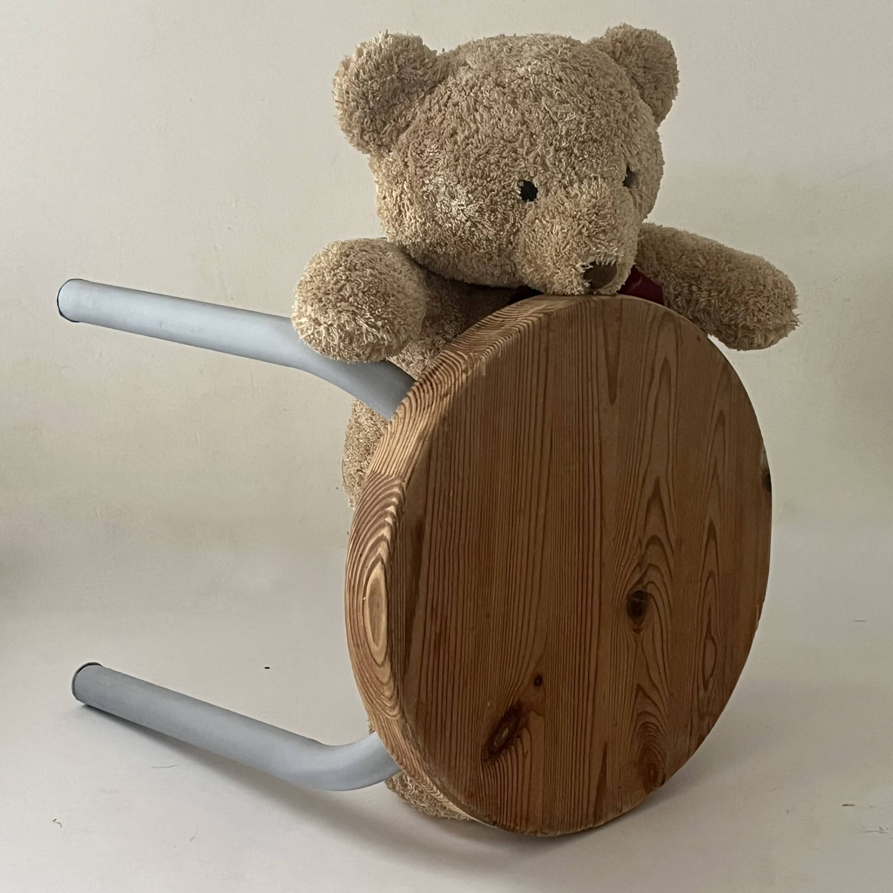 Small nursery school stool