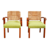 Kozma-style armchairs