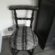 Chaise ancienne de fumeur