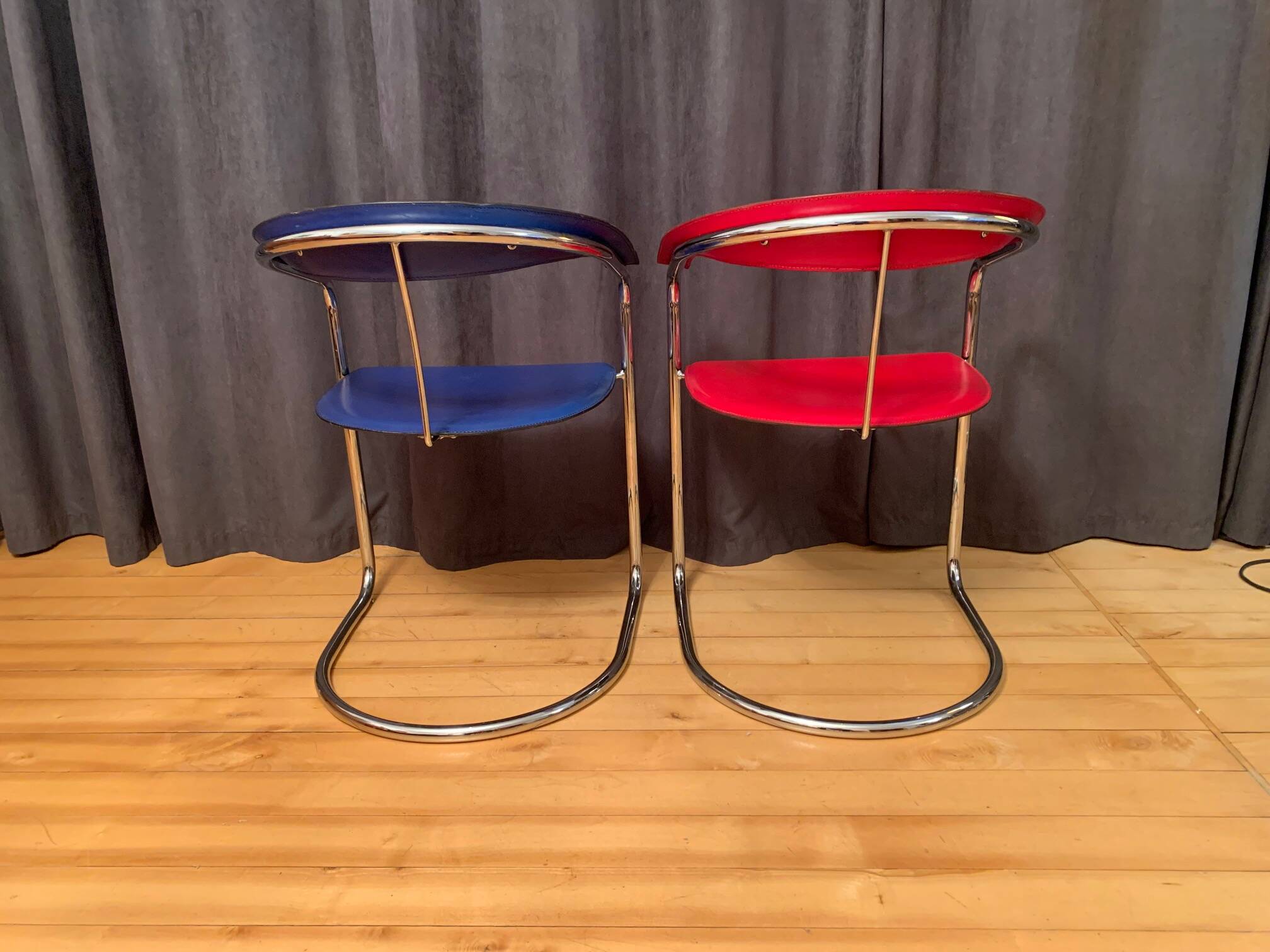 A pair of Canasta chairs, Arrben, Italy, 1970s