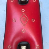 Vintage camel saddle stool