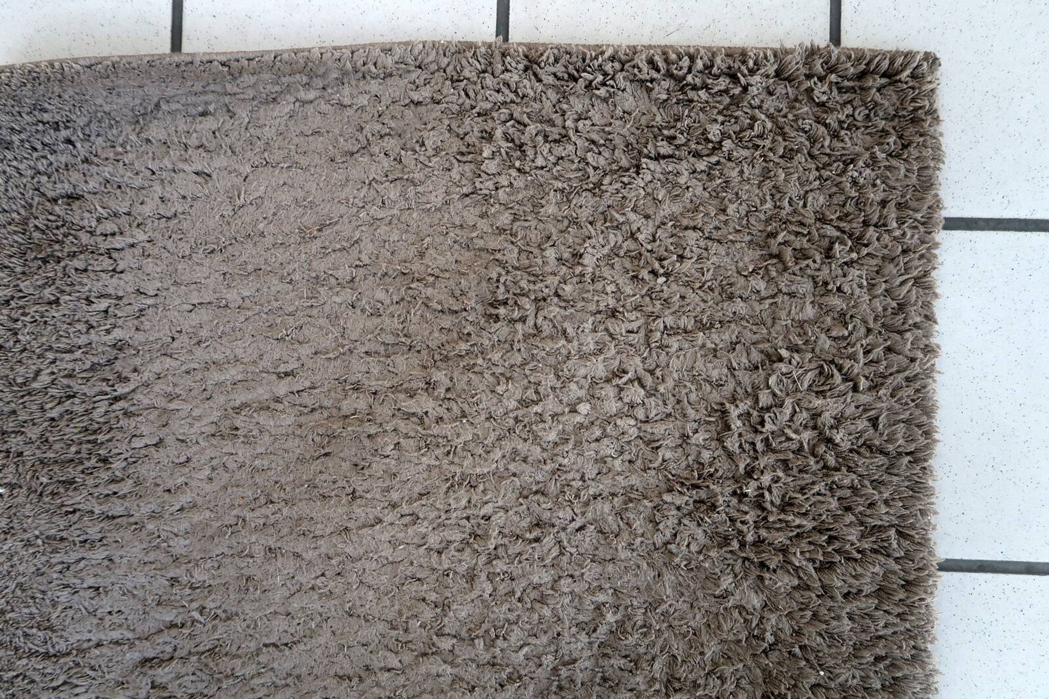 Tapis Vintage Moderne Allemand (57cm x 111cm), Années 1960, Élégance Minima