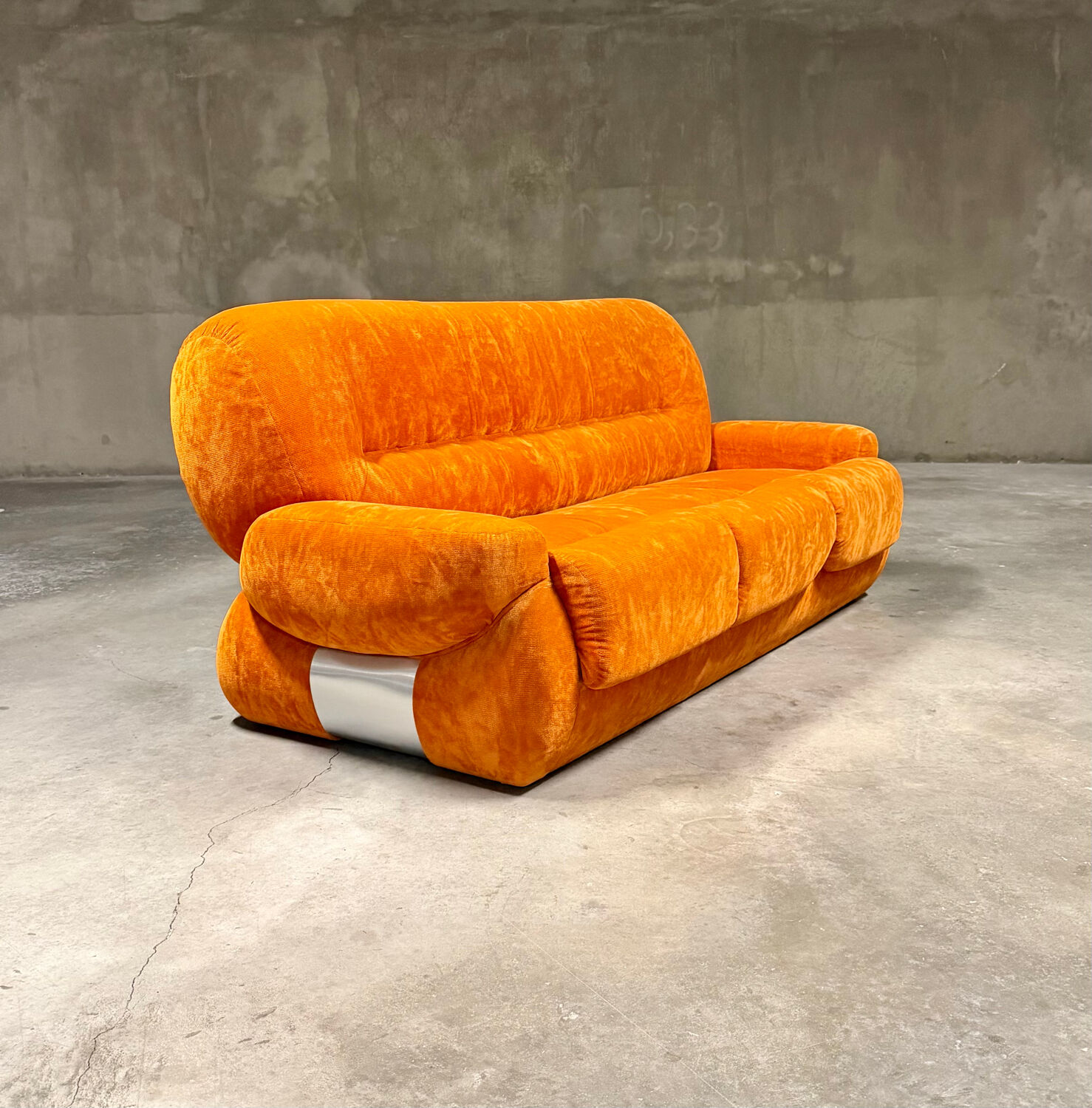 Ensemble canapé et fauteuils vintage