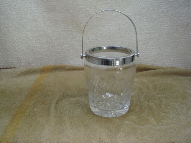 Crystal ice bucket