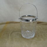 Crystal ice bucket