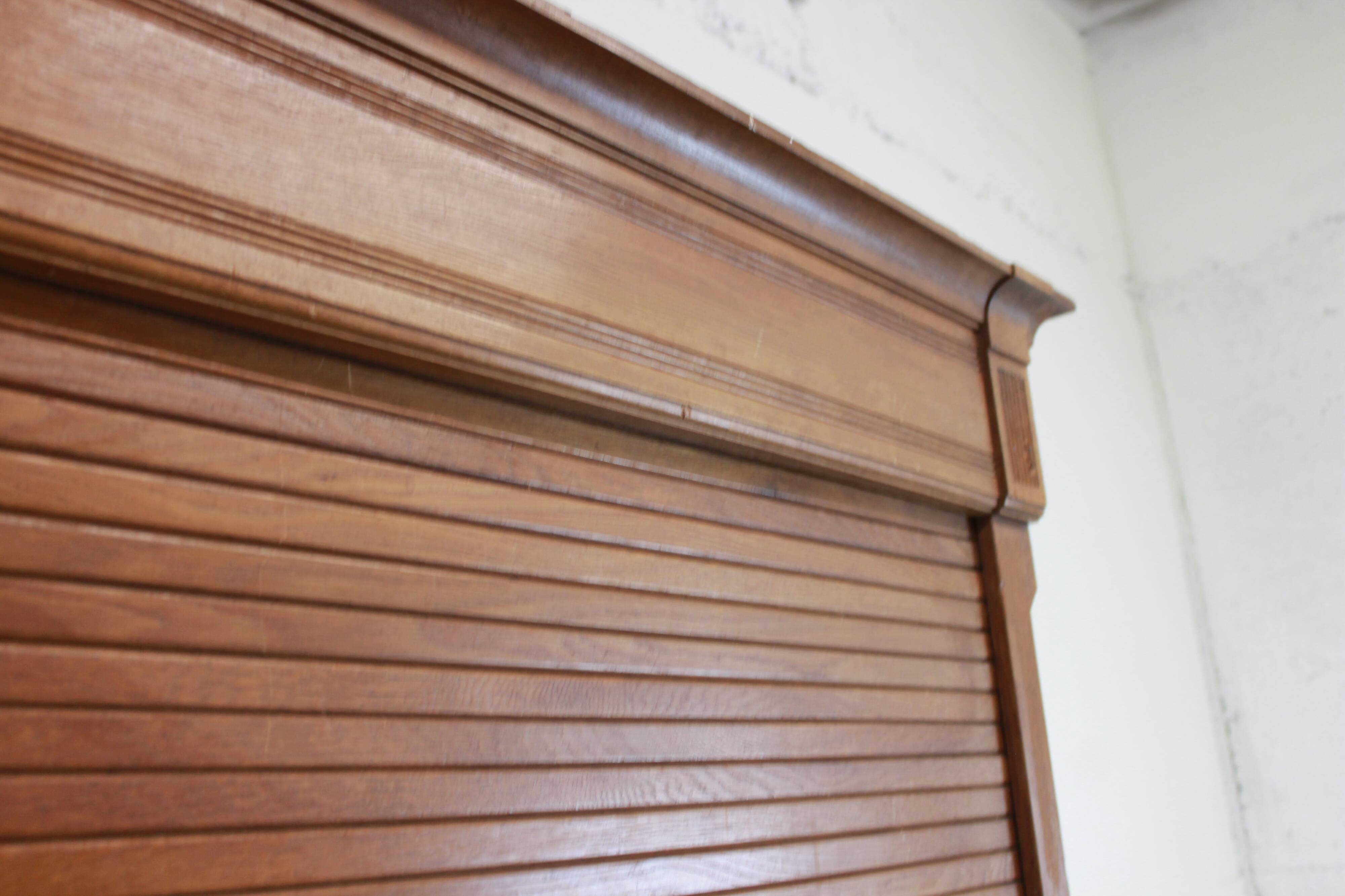 Large curtain filing cabinet