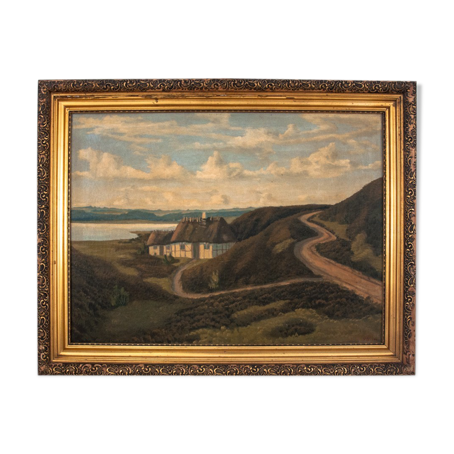 Painting "House on the coast"