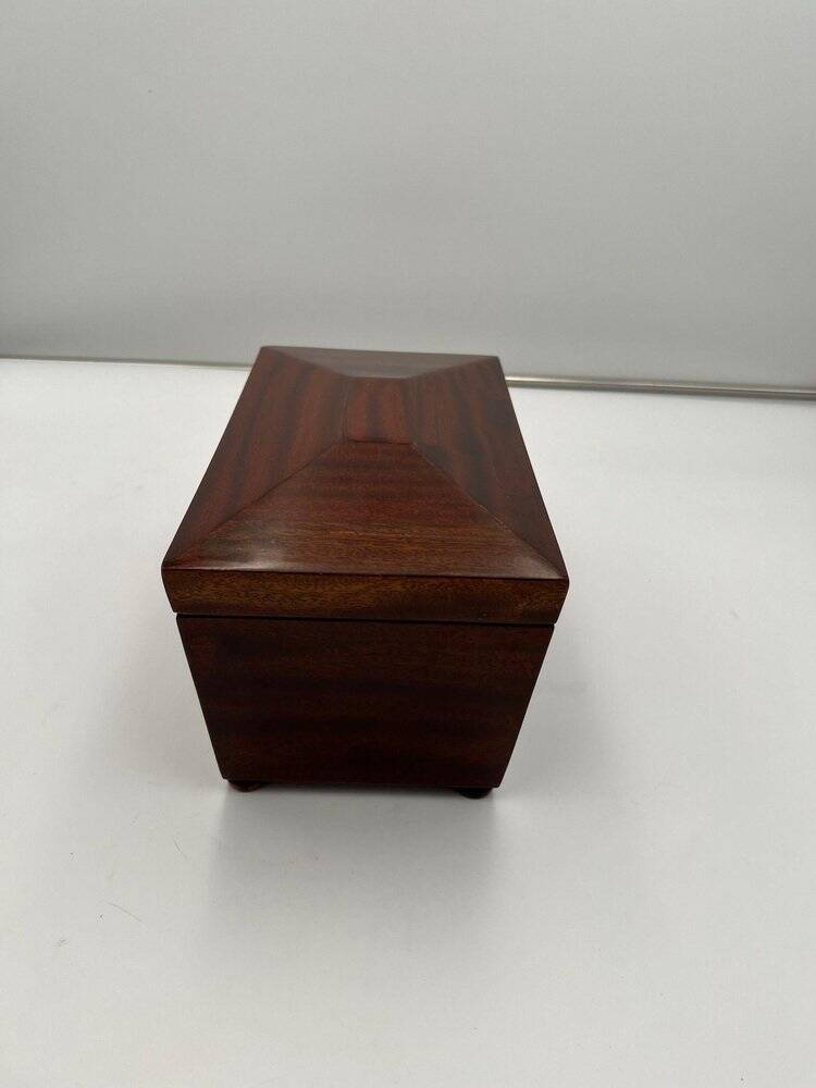Decorative Box in Mahogany, England, 1880s