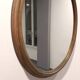 Miroir ovale vintage doré 80 cm – Cadre large élégant