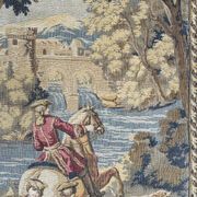Tapisserie Murale , Scène De Chasse à Courre , XXe Siècle