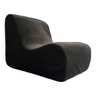 Striped fireside chair - 1970 design