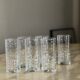 Set of 6 bubble glasses bp 1970