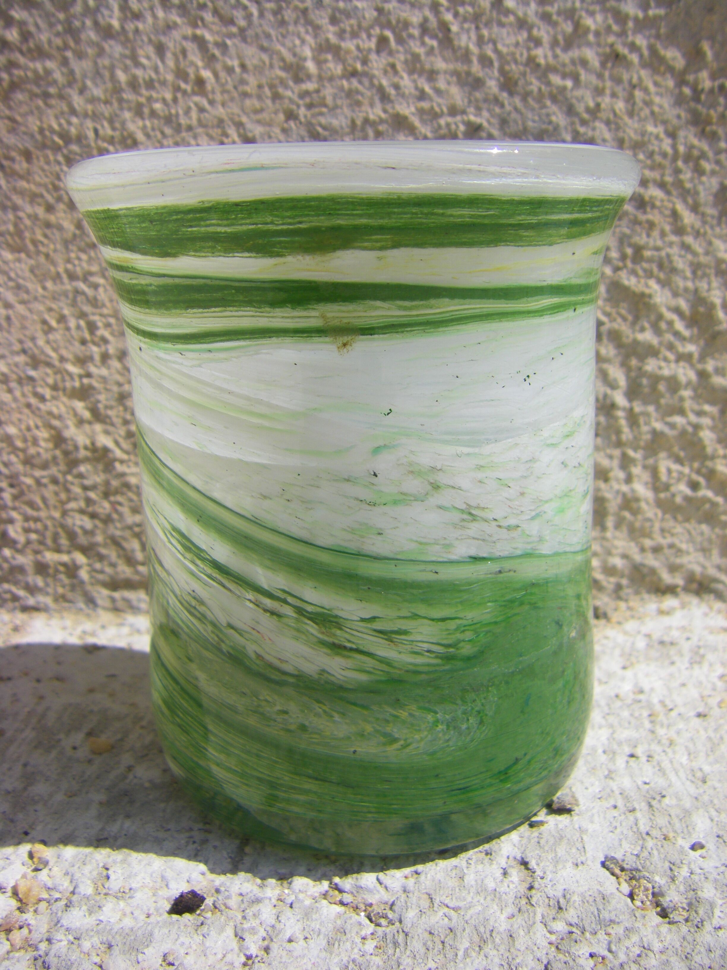 Porte-crayons en pate de verre