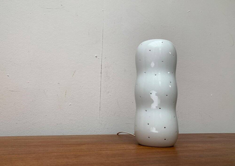 Postmodern porcelain table lamp from Ikea, 2000s.