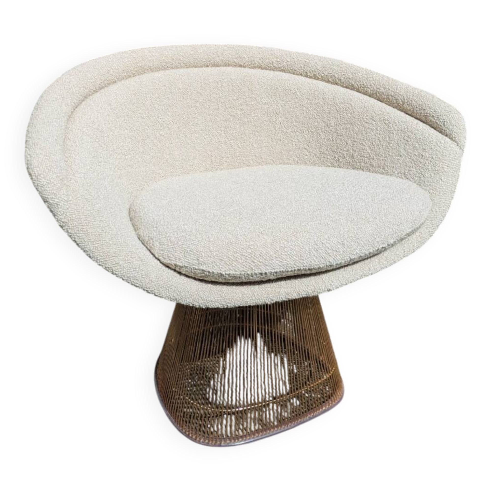 Platner Warren Armchair Knoll Edition