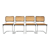 Chaises de salle à manger style B32 par Marcel Breuer lot de 4