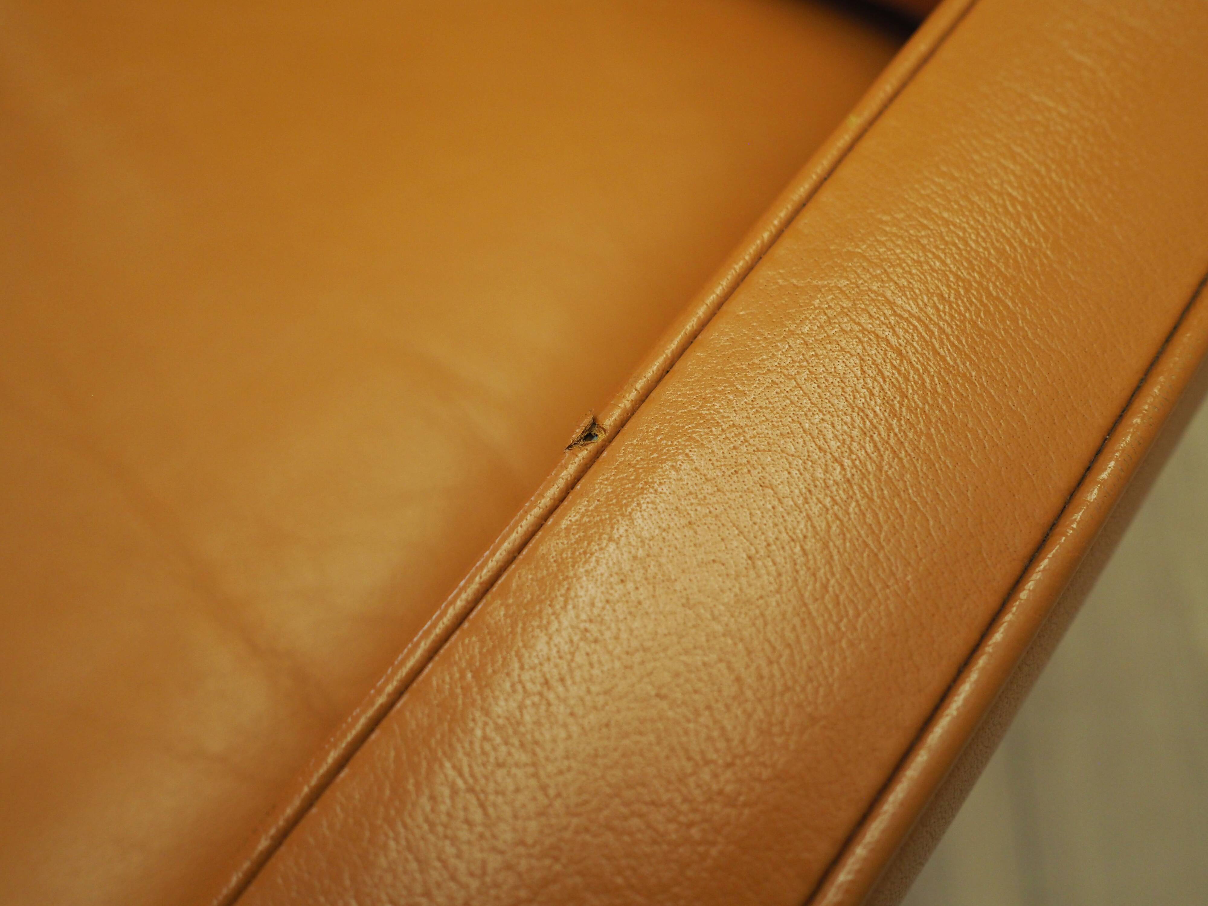 Orange armchair, Danish design, 1970s, production: Denmark