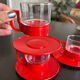 Set of 5 cups and under cups Moulinex