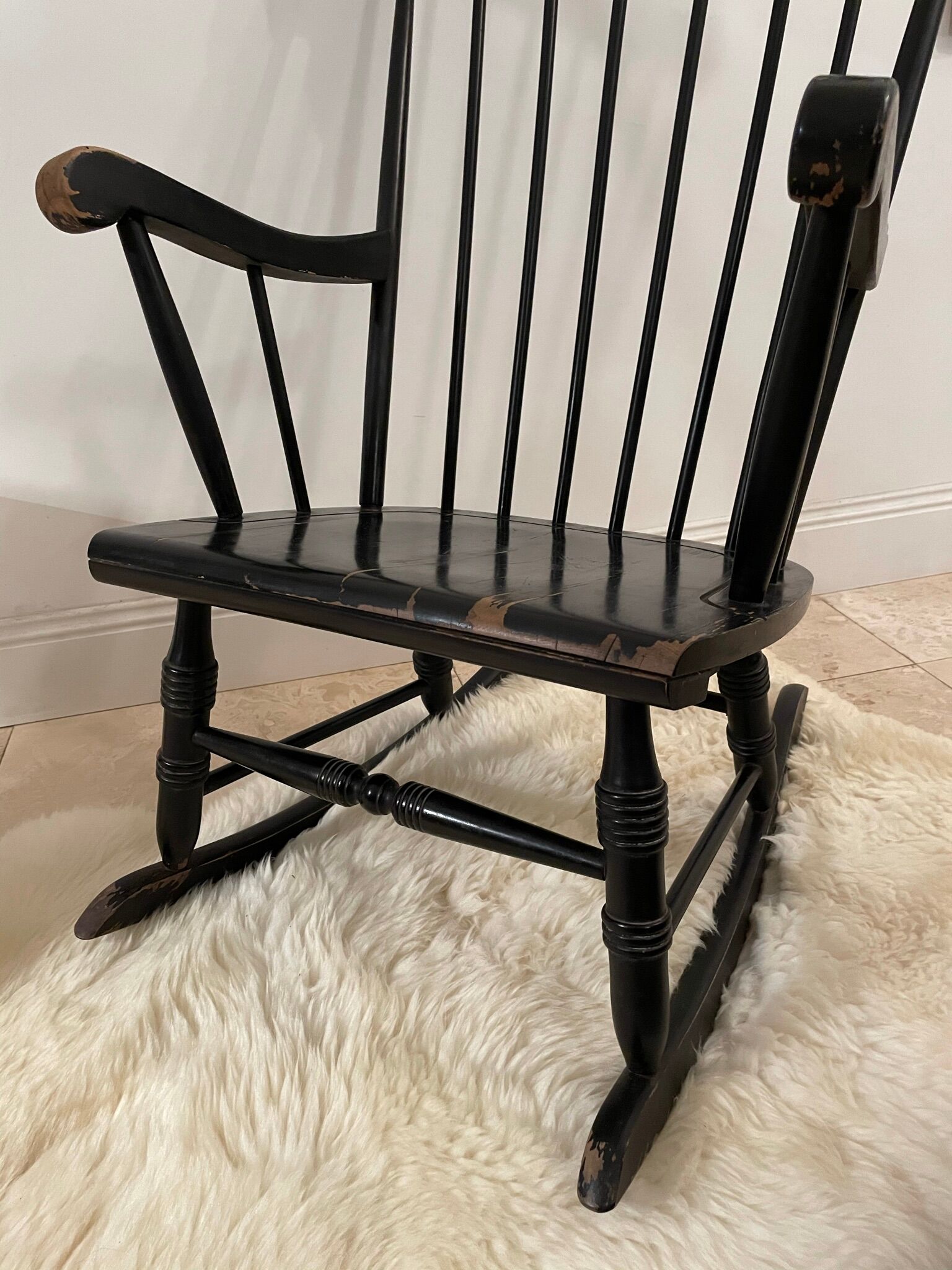 Scandinavian rocking-chair
