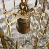 Hanging lamp in crystal by & Bakalowits Söhne 1950 s
