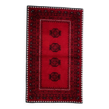 Vintage French Savonnerie rug 3.8' x 6.5' 1960s - 1C1226