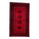 Vintage French Savonnerie rug 3.8' x 6.5' 1960s - 1C1226