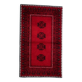 Tapis Savonnerie vintage français 3,8' x 6,5' années 1960 - 1C1226